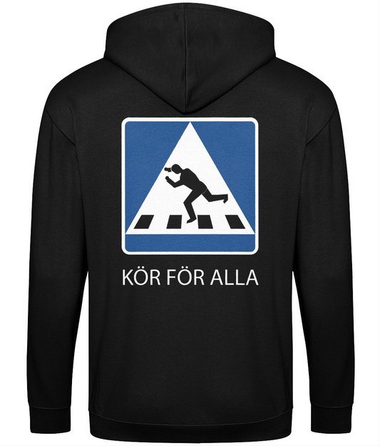 Unisex Zip-Hoodie Kör För Alla