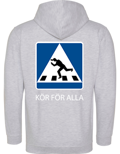 Unisex Zip-Hoodie Kör För Alla