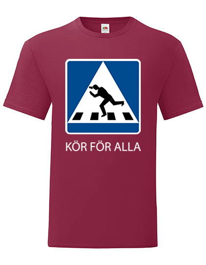 Unisex T-Shirt Kör För Alla