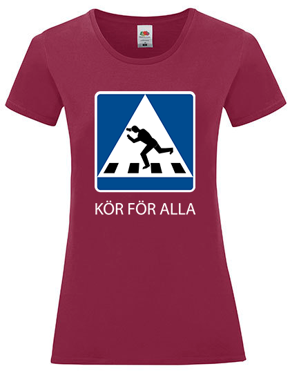 Dam T-Shirt Kör För Alla