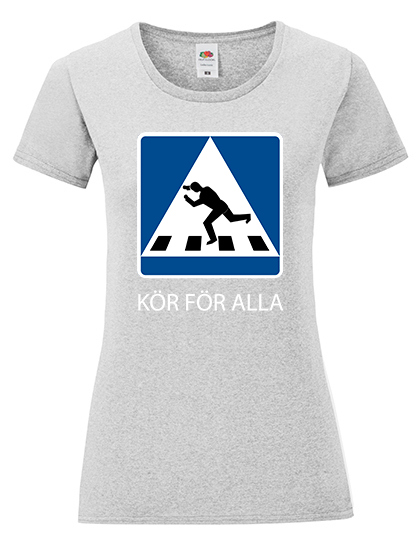 Dam T-Shirt Kör För Alla