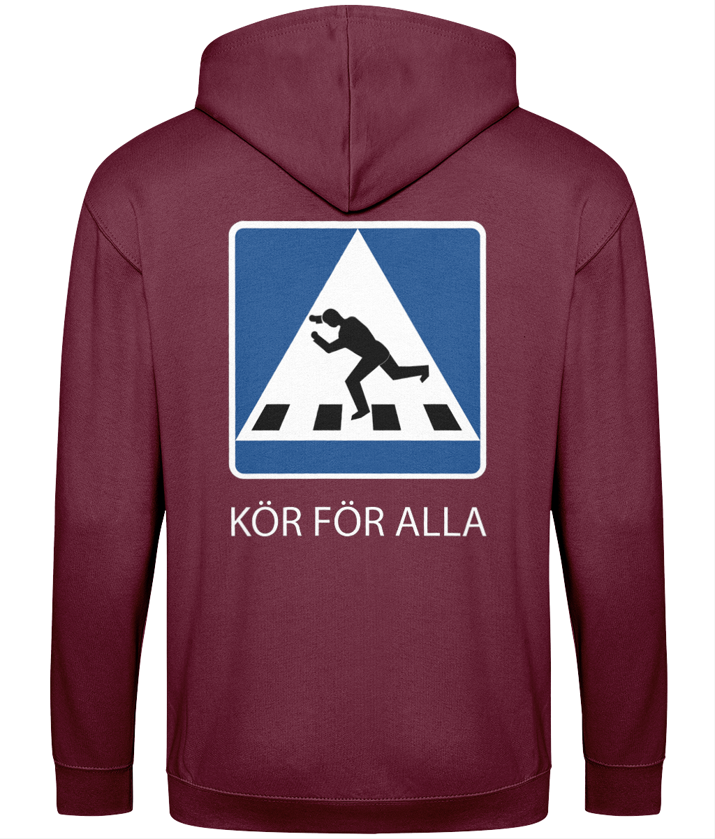 Unisex Zip-Hoodie Kör För Alla