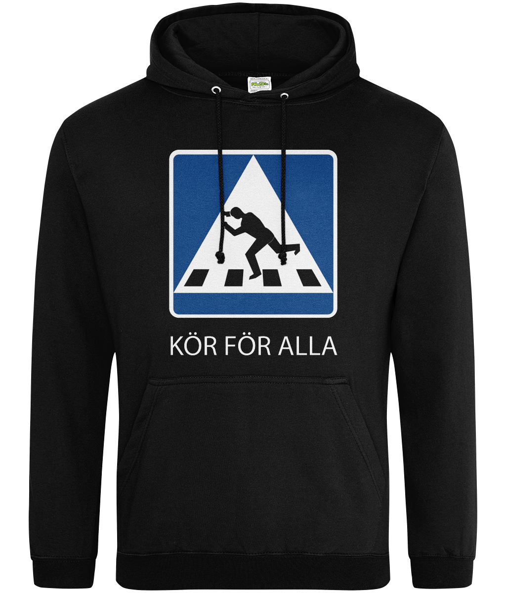 Unisex Hoodie Kör För Alla