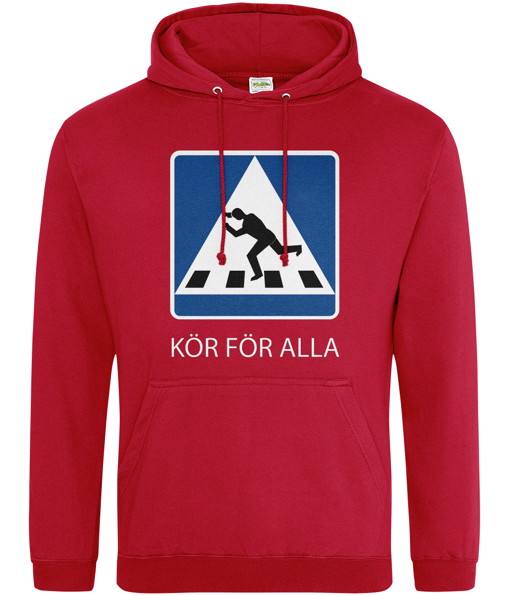 Unisex Hoodie Kör För Alla