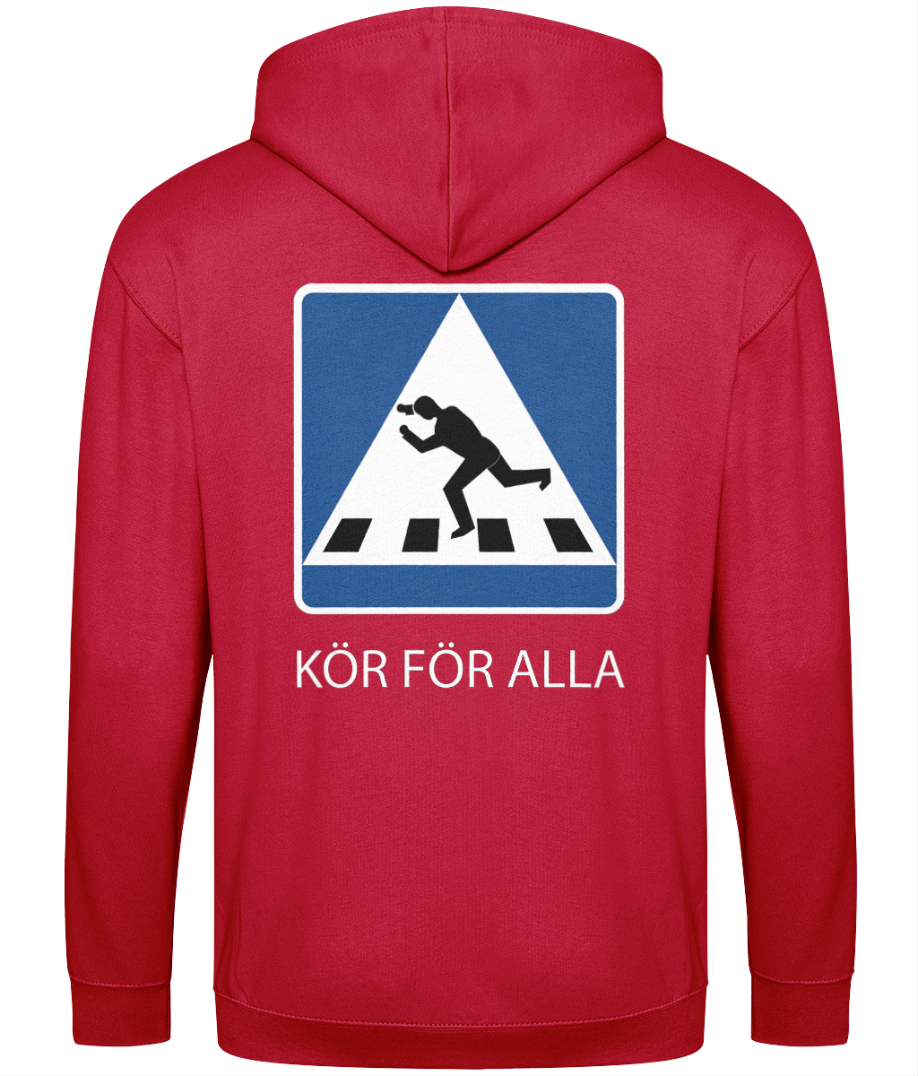 Unisex Zip-Hoodie Kör För Alla