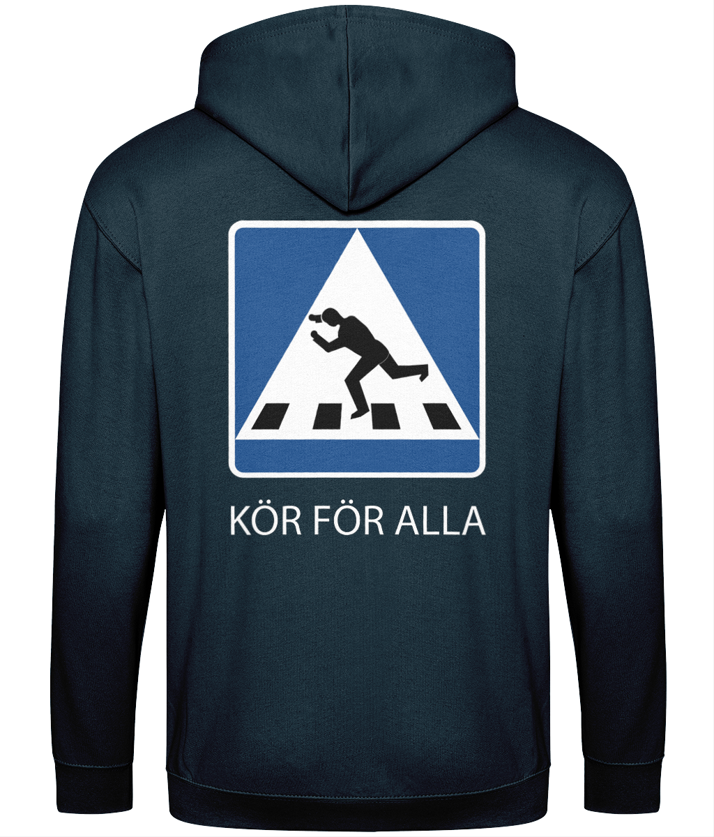 Unisex Zip-Hoodie Kör För Alla