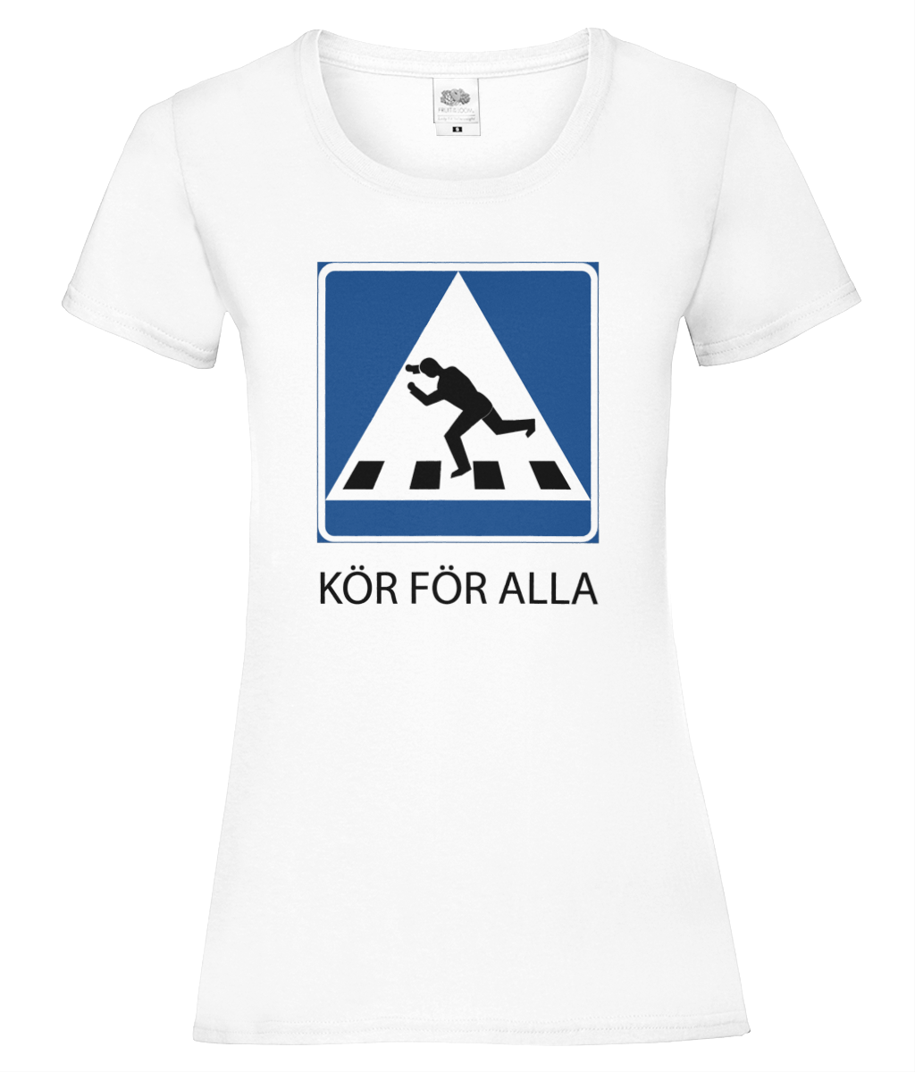 Dam T-Shirt Kör För Alla