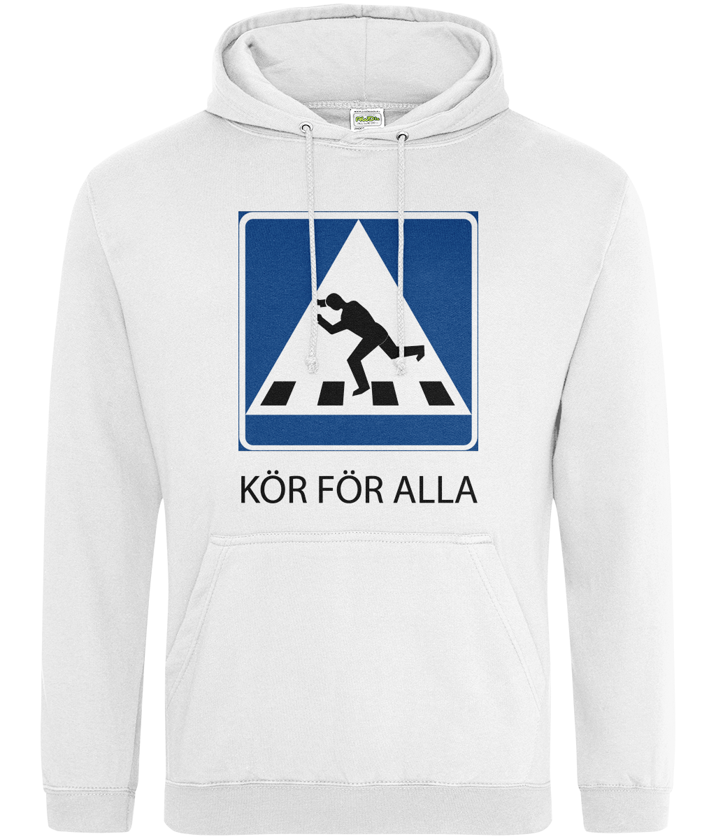 Unisex Hoodie Kör För Alla